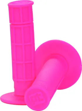 Ptr024040 Protaper 1/2-waffle Single Density Dirt Bike Grips Neon Pink Ptr024040 Protaper 1/2-waffle Single Density Dirt Bike Grips Neon Pink