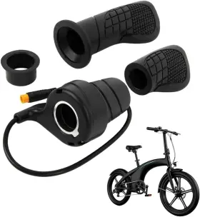 Hg0305-76x Psler Ft76x Ebike Half Twist Throttle 22.5mm Handlebar For 12v-72v Electric Bike