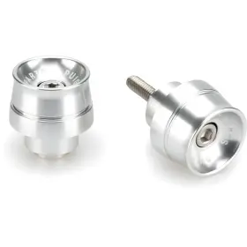 21012p Puig Speed Bar Ends - Silver 20mm 21012p Puig Speed Bar Ends - Silver 20mm
