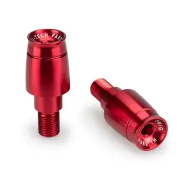 21023r Puig Sport Bar Ends - Red 40mm