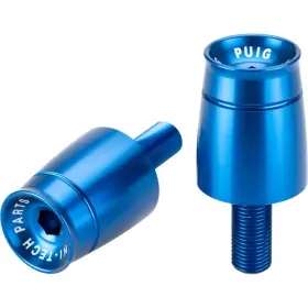 21625a Puig Speed Bar Ends - Blue 40mm