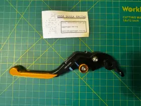Kb91294 Puig 5464n Black/gold Brake Perch And Lever B-32 2.0 Kb91294 Puig 5464n Black/gold Brake Perch And Lever B-32 2.0