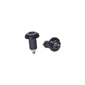 6222n Puig Race Model Bar Ends - Black For 7/8 Inch Bars