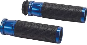 6326a Puig Hi-tech Accent Grips Blue #6326a 6326a Puig Hi-tech Accent Grips Blue #6326a