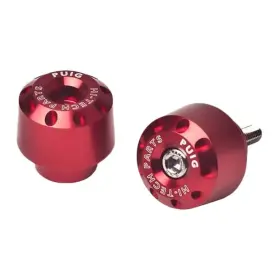 8504r Puig Motorcycle Bar Ends - Red Short 8504r Puig Motorcycle Bar Ends - Red Short