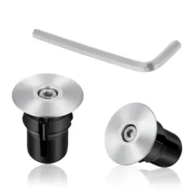 Qfwdfctrenz 5164ayje8149 Handlebar End Caps Bar Plugs Aluminum Adjustable Bike Ends