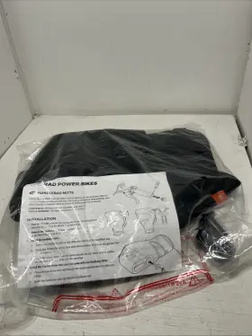 15-0147-000 Rad Power Bikes Nip Handlebar Mitts Replacements 2 And End Caps Black 15-0147-000 Rad Power Bikes Nip Handlebar Mitts Replacements 2 And End Caps Black