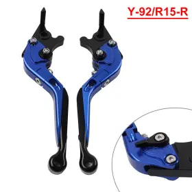 Mt-15 Raimukurijinusa 421117668523 Folding Extendable Brake Clutch Levers Fit Yamaha M-slaz 150 Xsr155 Blue Mt-15 Raimukurijinusa 421117668523 Folding Extendable Brake Clutch Levers Fit Yamaha M-slaz 150 Xsr155 Blue