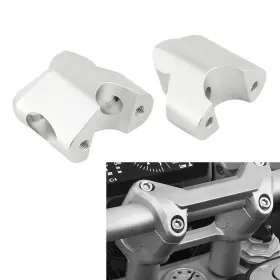 Raimukurijinusa 550748883651 Handlebar Raiser Clamp Mount Adapter Fit Ducati Multistrada V4 S Rally
