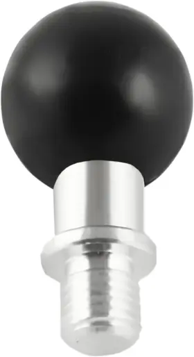 Ram Mounts Ram-b-349-1u Male-thread Mount Base With 1 Inch Ball - M10 X 1-1/2 Pitch