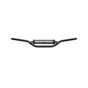 764-01-bk-01-185 Renthal 7/8 Inch Handlebar - Jimmy Button Bend Black