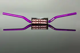 Renthal 831-01-pe For 13 Ktm Sx 85/17 Husqvarna Tc8 Fatbar Handlebar - Purple