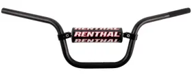 833-02-bk-12-300 Renthal 7/8 Inch 833 Honda Grom/msx125 Black Handlebar