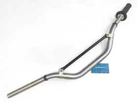 922-01-tg-07-185 Renthal 922 Twinwall Handlebars 1 1/8 Inch Rc High Bend Handle Bars Tanium Grey