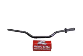 930-01-bk Renthal R-works Fatbar 36 Handlebar Honda Crf450r Bend 21-25