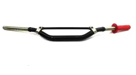996-01-bk-07-185 Renthal Twinwall Stewart 996 Handlebars Used Black