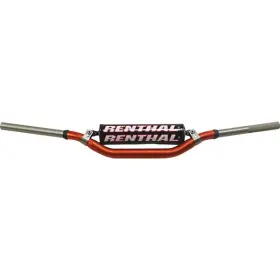 996-01-or-07-185 Renthal Twinwall Aluminum Villipoto/stewart Handlebar - Orange 99601or07185 996-01-or-07-185 Renthal Twinwall Aluminum Villipoto/stewart Handlebar - Orange 99601or07185