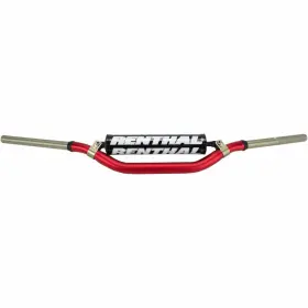 996-01-rd-07-185 Renthal Twinwall Handlebar - Villopoto/stewart Bend Red