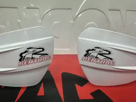 Hg-100-wt Renthal Moto Handguards White Atv Mx Trx250r 7/8 Inch Bar Hg-100-wt Renthal Moto Handguards White Atv Mx Trx250r 7/8 Inch Bar