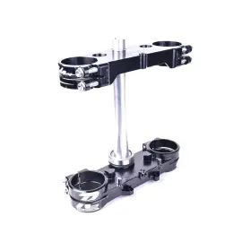 Be-btb20-ba Ride Engineering Split Triple Clamp Set - Black 20.5mm Offset