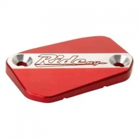 Kt-mcc0f-ra Ride Engineering Front Brake Reservoir Cap Red For Motorcycle Kt-mcc0f-ra Ride Engineering Front Brake Reservoir Cap Red For Motorcycle