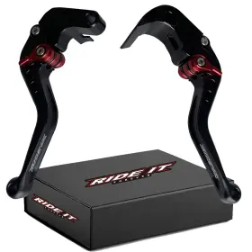 Us-159-blk Ride It Forever Short Brake And Clutch Levers For 2006 2007 2008 2009 2010-20