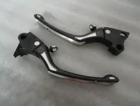 0062-4006-bm Roland Sands Design 96-07 Harley Touring Sportster Dyna Rsd Regulator Adjustable Hand Levers
