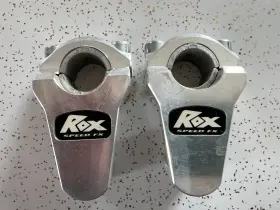 1r-p2ssn Rox Risers Pivoting For 7/8 Or 1-1/8 Handlebars 1-3/4 Rise Natural Color 1r-p2ssn Rox Risers Pivoting For 7/8 Or 1-1/8 Handlebars 1-3/4 Rise Natural Color