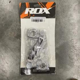 1r-p5se Rox Speed Fx Aluminum Universal Elite 5 Inch Pivoting Risers For 7/8 And 1 1/8 Handlebars