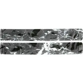 Rsi Racing 810080861121 G-7 Swirl 7 Inch Colored Rubber Grips - Black/white/gray