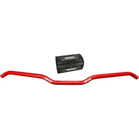 0601-4373 Rsi Racing T6-10r-r 7/8 Inch Hustler Aluminum Handlebars - Red Snowmobile