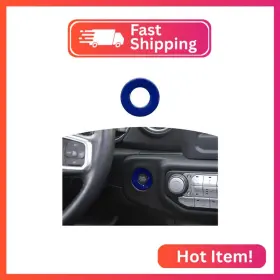 Hh-szzt13421 Rt-tcz For Jeep Jl Push Start Stop Button Cover Trim Ring Wrangler J Hh-szzt13421 Rt-tcz For Jeep Jl Push Start Stop Button Cover Trim Ring Wrangler J