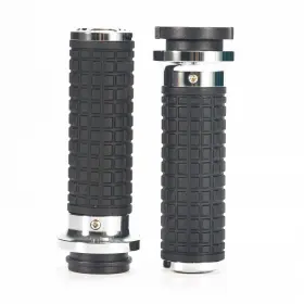 Cw-hbg016b-sv Rwazcha Motorcycle Cnc Hand Grips Aluminum For Harley Davidson Road Glide King Soft
