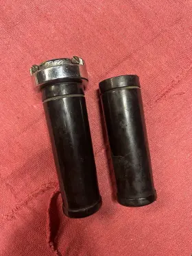 123456 S&s Cycle Throttle Tube Assembly 221/222 With Matching Grips. 1 Inch Bars