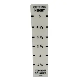 482549 Scag Decal Cutting Height 482549 Scag Decal Cutting Height