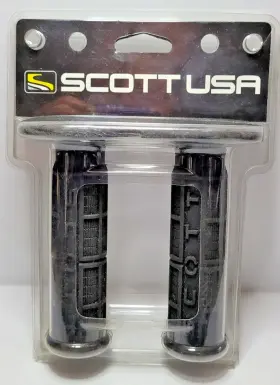 Scott 715701121236 Hurricane Grips Mx Black Nos Made In Usa