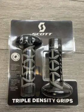 219626-1019 Scott Usa Sports Gray/black Diamond Motorcycle Grips
