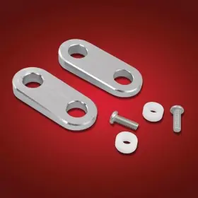 52-698 Show Chrome Handlebar Riser Shims 52-698 Show Chrome Handlebar Riser Shims