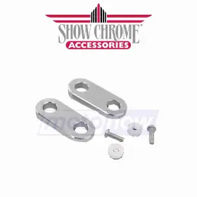 Show Chrome Mn/f161 Handlebar Riser Shims For 2013 Honda Gl1800b Gold Wing F6b Ga Show Chrome Mn/f161 Handlebar Riser Shims For 2013 Honda Gl1800b Gold Wing F6b Ga