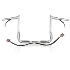 Sgwfxbcx207 Steelthunor Prewired 12 Inch Handlebar Ape Hanger For 96-06 Electra Glide Ultra Classic Chrome Sgwfxbcx207 Steelthunor Prewired 12 Inch Handlebar Ape Hanger For 96-06 Electra Glide Ultra Classic Chrome