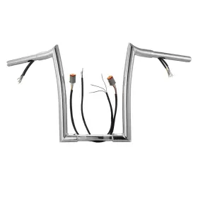 Sgwfxbcx209 Steelthunor Softail 12 Inch Prewired Meathook Ape Hanger For Deluxe Deuce Custom Heritage 96-06 Sgwfxbcx209 Steelthunor Softail 12 Inch Prewired Meathook Ape Hanger For Deluxe Deuce Custom Heritage 96-06