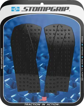 55-14-0206b Stompgrip Tank Grips - Icon Black Ktm Adventure Ft23-ft25