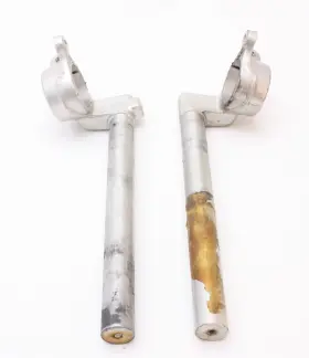 56151-19f00 Suzuki 99 - 02 Sv650s Left And Right Clipon Handlebars Set Straight Solid
