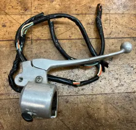 573-3 Suzuki 1970s Left Hand Switch And Brake Perch/ Lever #573-3