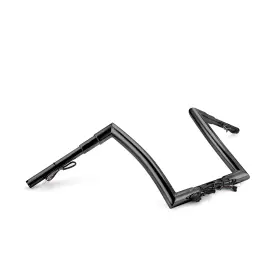 Ta-90101612 Ta 12 Inch Rise Black Pre-drilled Handlebar Bagger Bar For 2015-2023 Harley Road Glides Ta-90101612 Ta 12 Inch Rise Black Pre-drilled Handlebar Bagger Bar For 2015-2023 Harley Road Glides