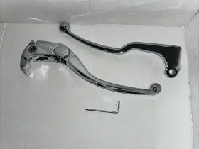 Le-n-n636c Teram Loisirs Brake And Clutch Lever For Nissin Radial Master Cylinder Pr17 19 Chrome Select Fit Le-n-n636c Teram Loisirs Brake And Clutch Lever For Nissin Radial Master Cylinder Pr17 19 Chrome Select Fit