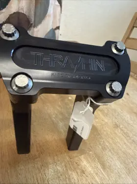 Tsc-6525-1 Thrashin Supply Co. 0602-1046 Handlebar Riser Risers Harley Black 1 Inch Pull Back