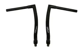 0601-2554 Todds Cycle 1-1/4 Inch Strip Handlebar - 14 Gloss Black