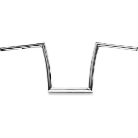 0601-2725 Todds Cycle Chrome 1-1/4 Inch Fat Bobber Strip Handlebar With 12 Rise