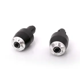 Begxxxm8vmtop019 Toprider360 For Kawasaki Ninja 300 R 13-18 17 16 15 14 Toka Cnc Silver Bar End Weights